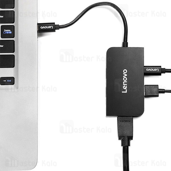 هاب 5 پورت Type C لنوو Lenovo S705 5 in 1 Type C HUB Adapter HDMI PD